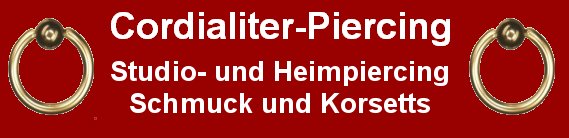 Heimpiercing-Schmuck-Korsetts